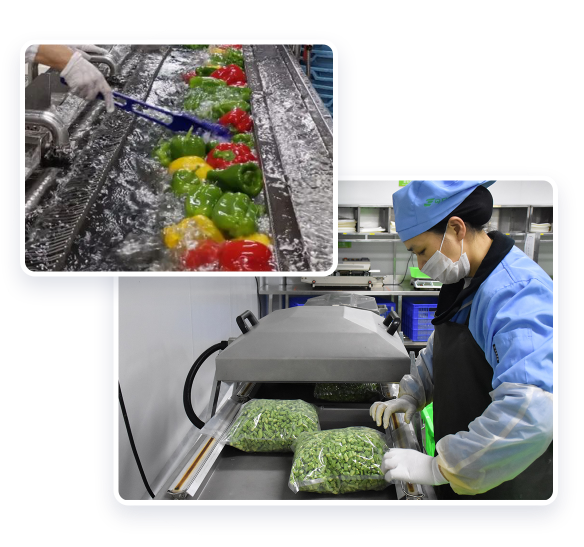 高效的凈菜加工車間管理